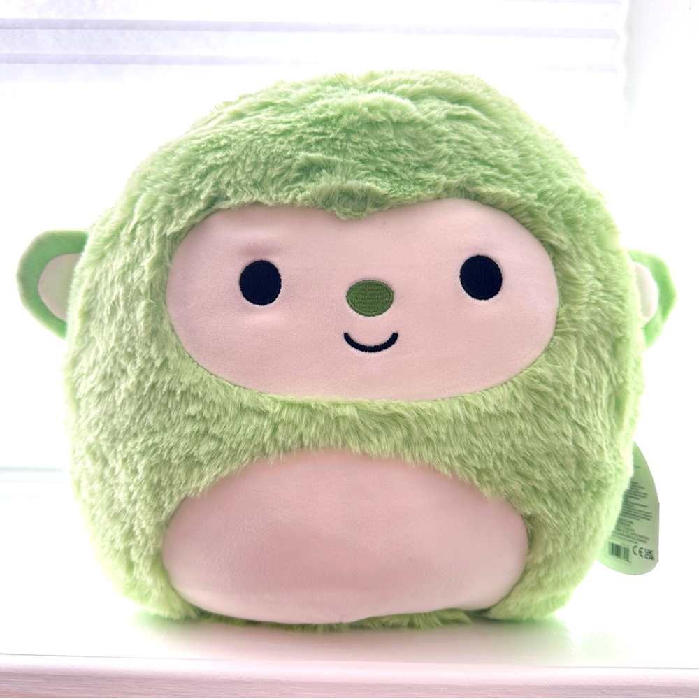 🐵NWT 12” Mills, the Monkey, Fuzz-A-Mallow, Original Squishmallow🐵